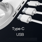 Ładowarka 6w1 – dodatkowe porty USB i USB-C do ładowania przewodowego